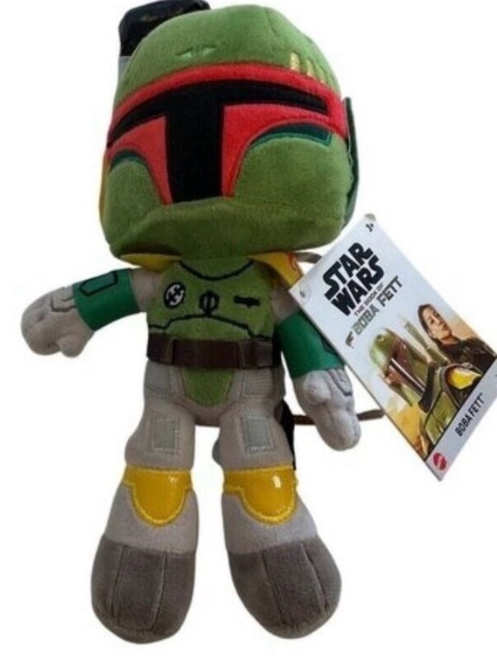 Star Wars Boba Fett Plush Toy 8" By Mattel Soft plush toy collectible New tags
